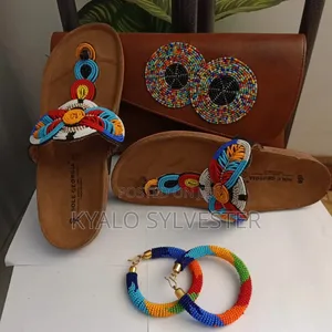 Genuine Leather Shoes and Their Compination Bags