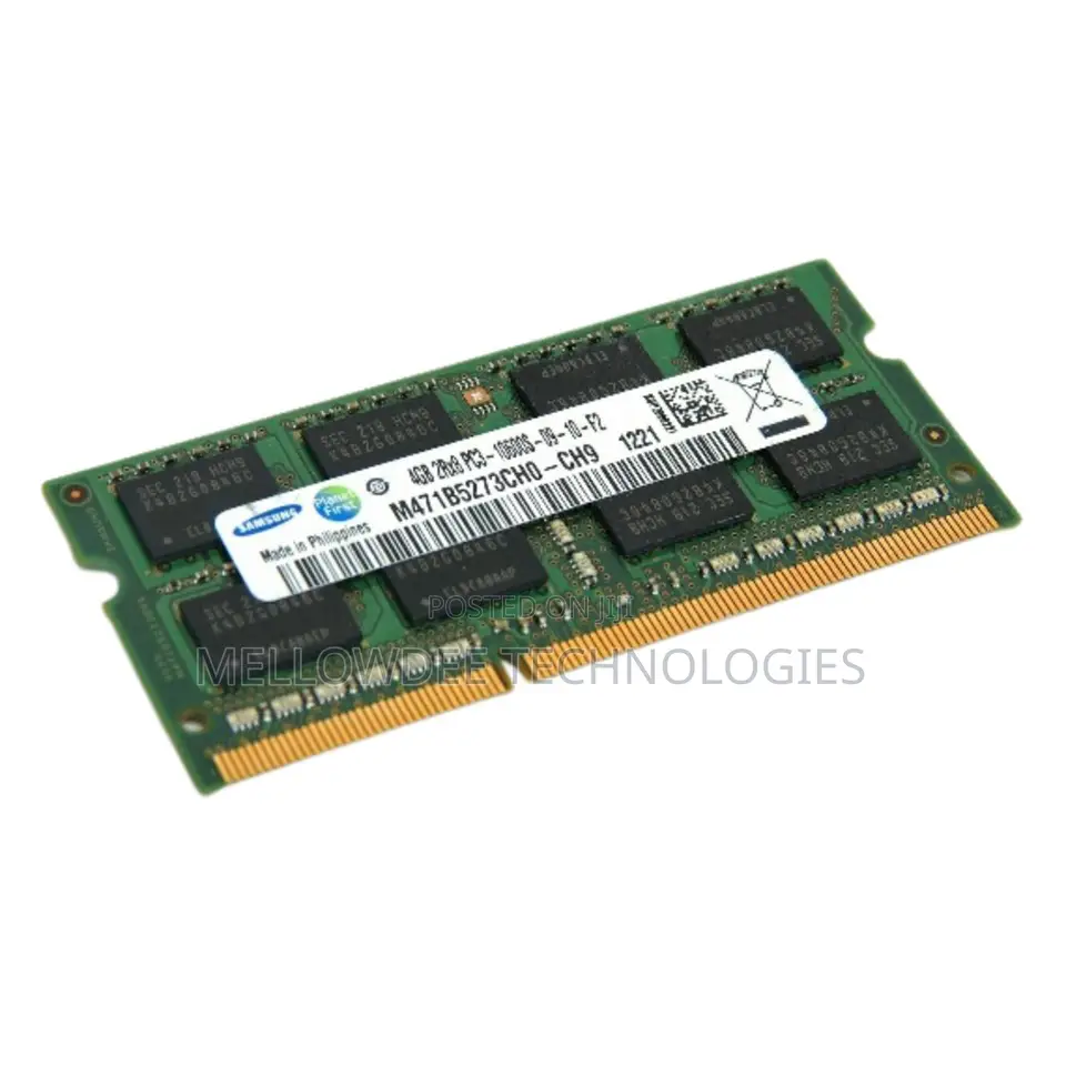 4gb Ddr3 PCMHZ Pc3-10600 Laptop Memory