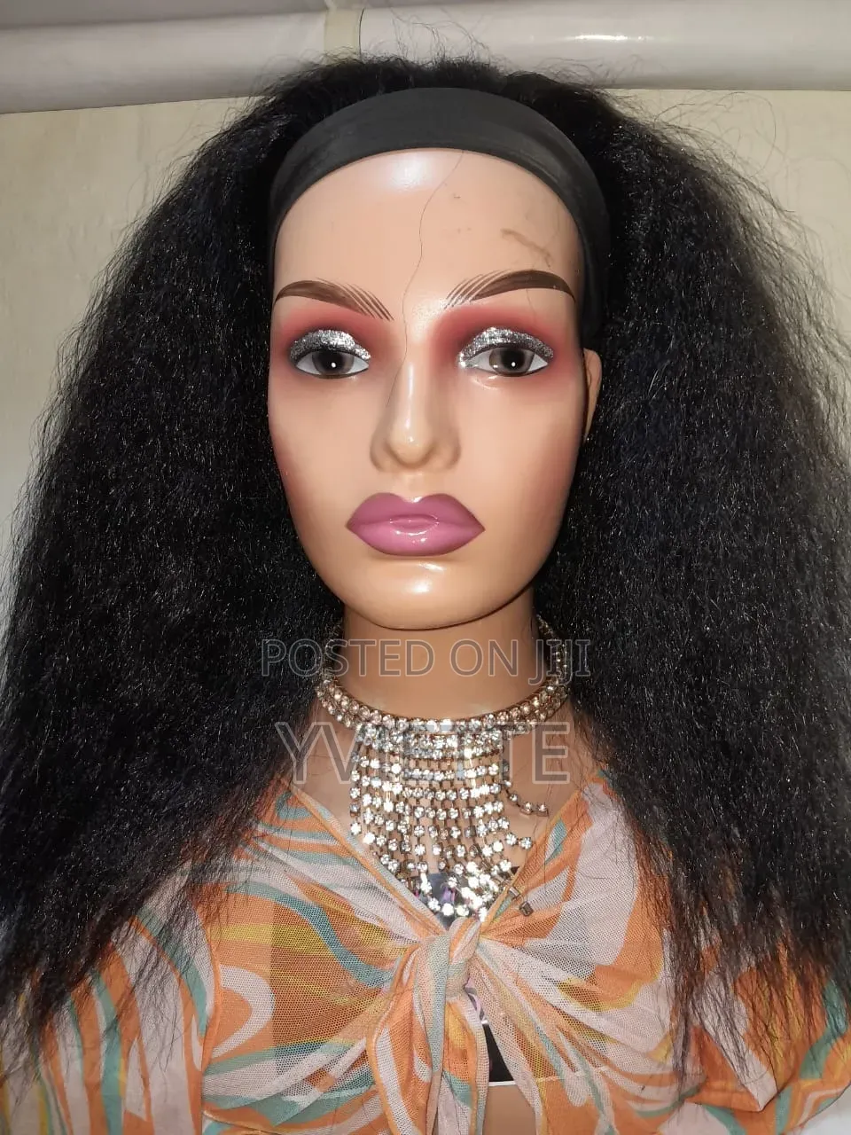 Kinky Headband Wig
