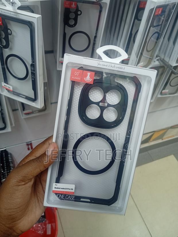 Redmi Note 15 Pro 5g Black Shock-Absorbing Corners Case - thumbnail 2