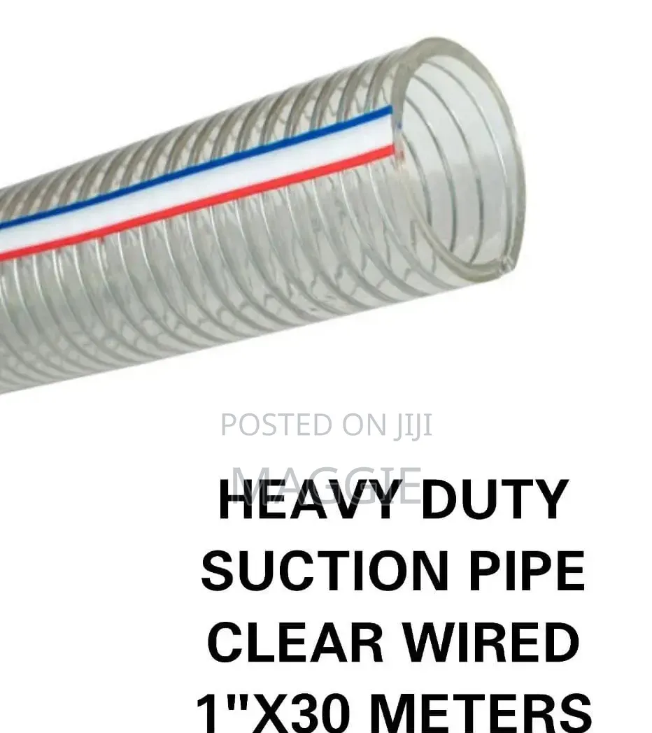 Clear Wired Pipu1"*30m