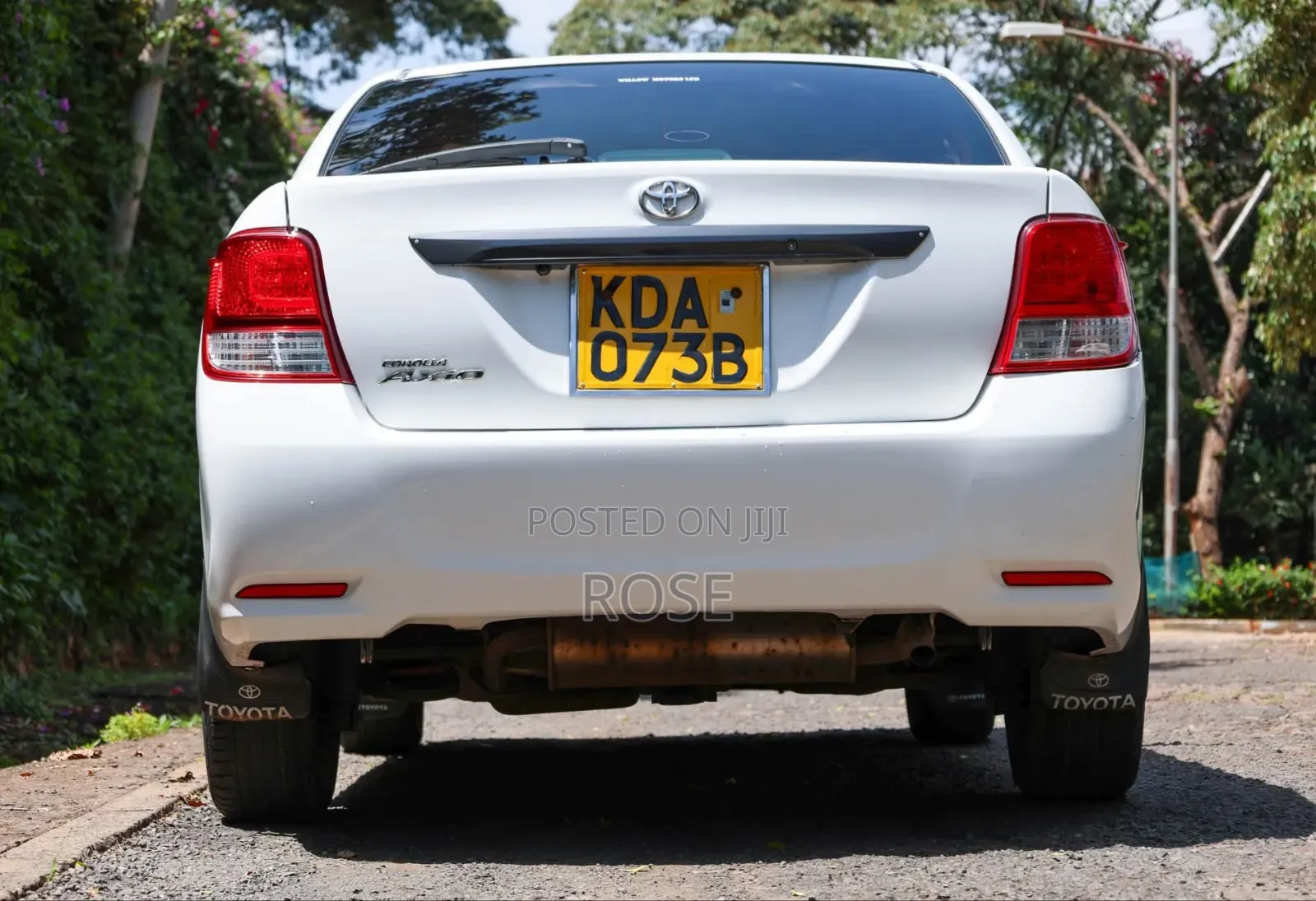 Toyota Axio 2013 White