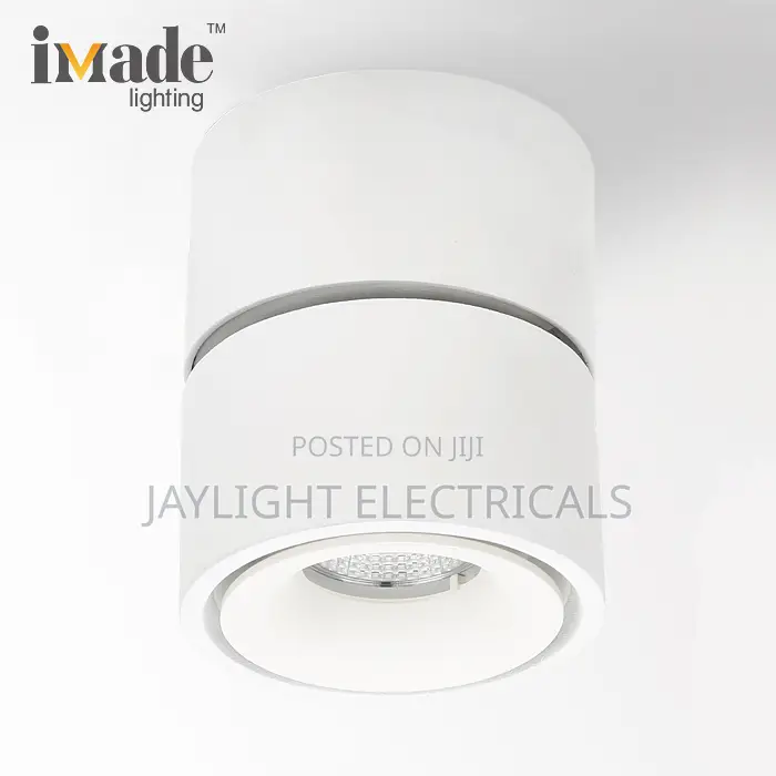 9w Cob Round Aluminum Ceiling Light Anti-Glare