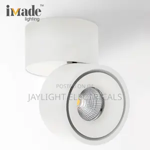 9w Cob Round Aluminum Ceiling Light Anti-Glare