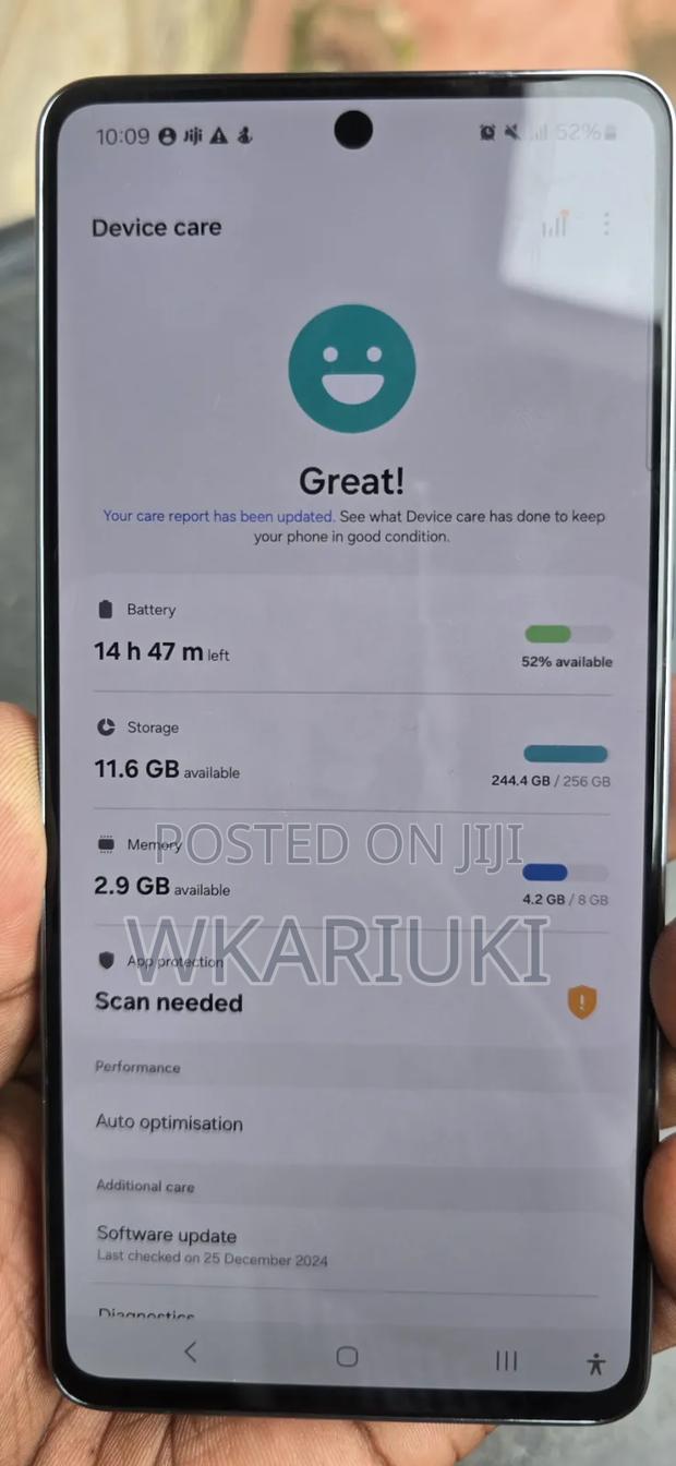 Samsung Galaxy A73 5G 256 GB Blue - thumbnail 3