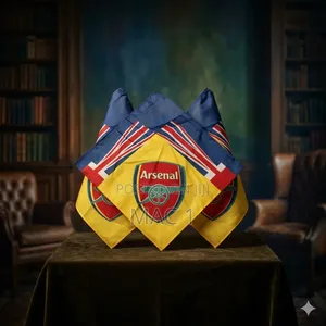 Premium Arsenal Football Club Bandana / Durag – Yellow Navy