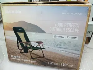 Green Lion Mafer Adjustable Camping Chair Green Gnmadchairgn