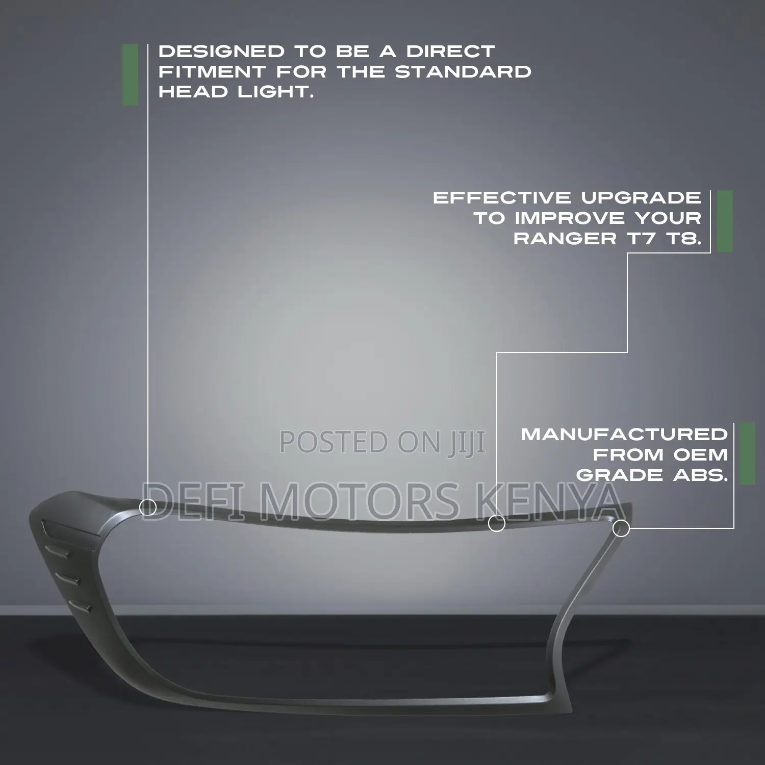 Ford Ranger Headlight Covers