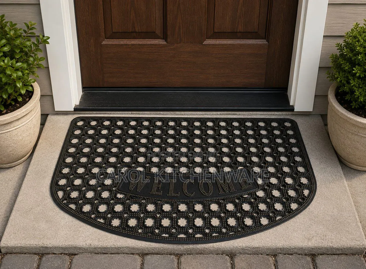 Heavy Duty Rubber Door Mat / Rubber Entrance Mat