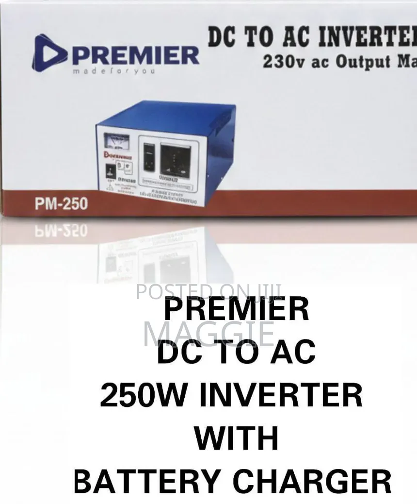 Dc to Ac Inverter With Battery