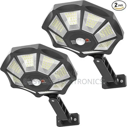 Solar Light 2 Pack Solar Powered Outdoor Lights With Motion Sensor