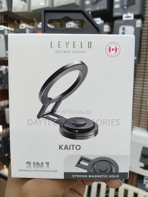 Kaito 3 in 1 Magsafe Laptop Phone Holder 360° Disc Rotation.