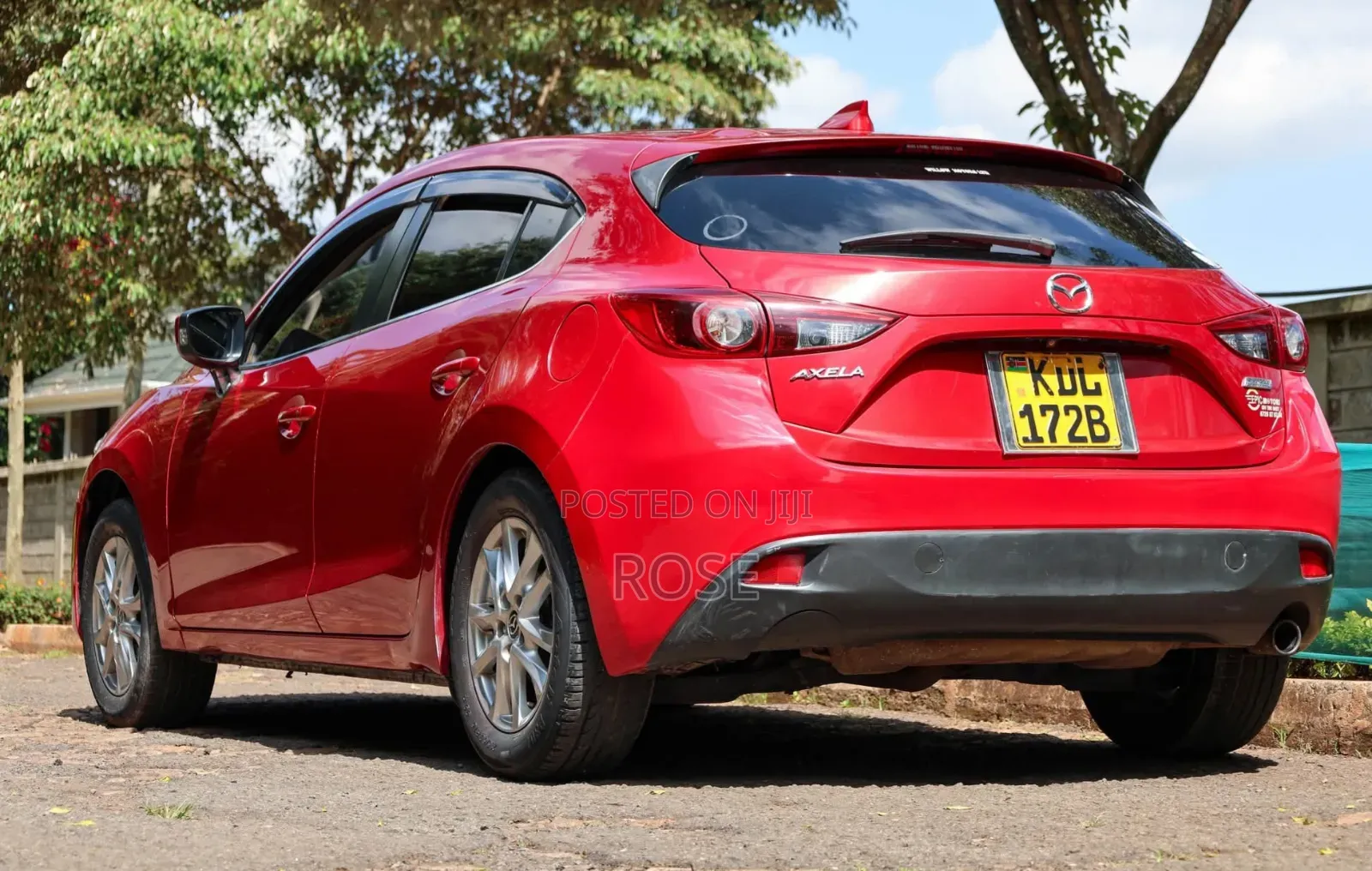 Mazda Axela 2015 Maroon