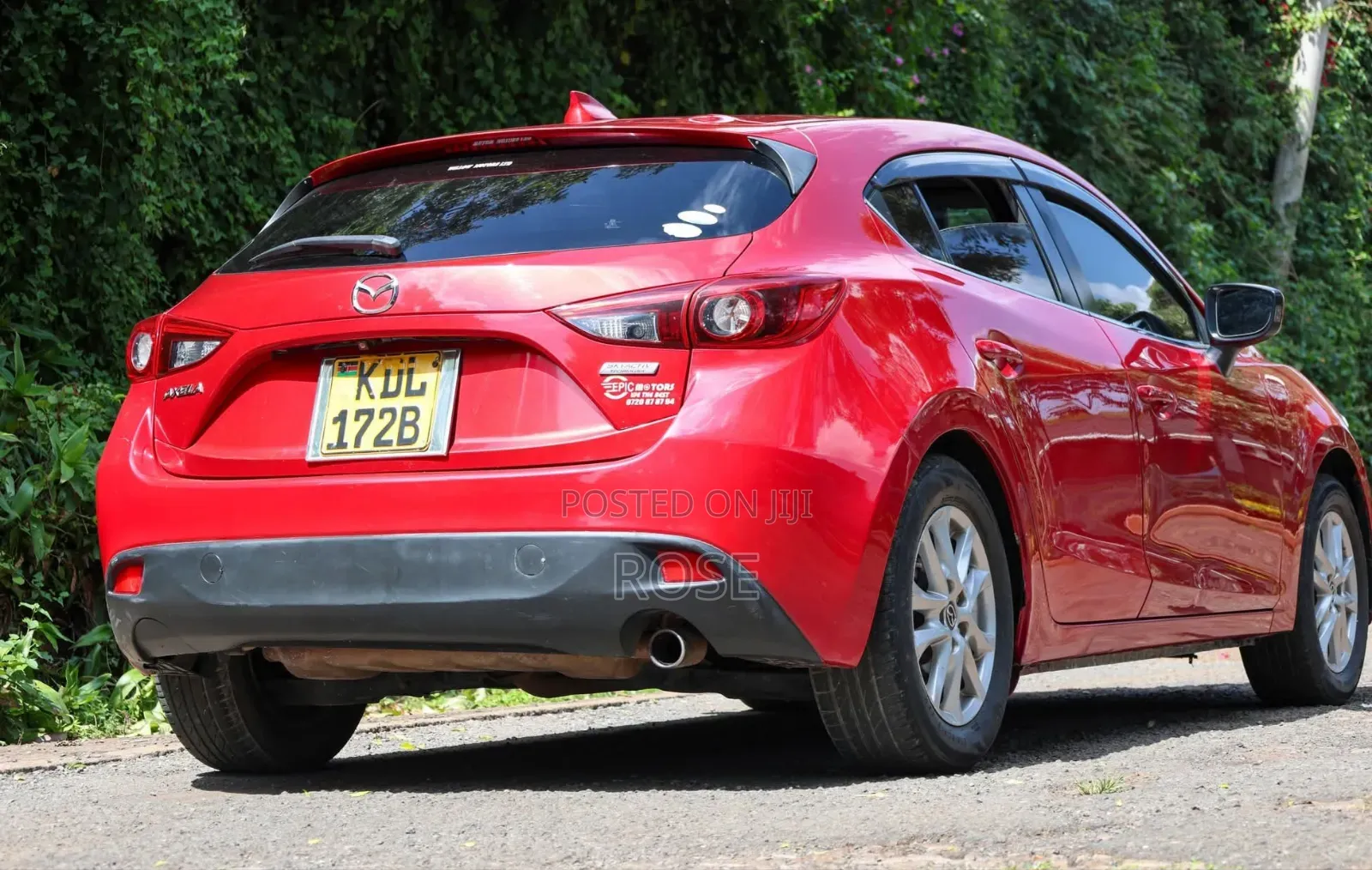 Mazda Axela 2015 Maroon