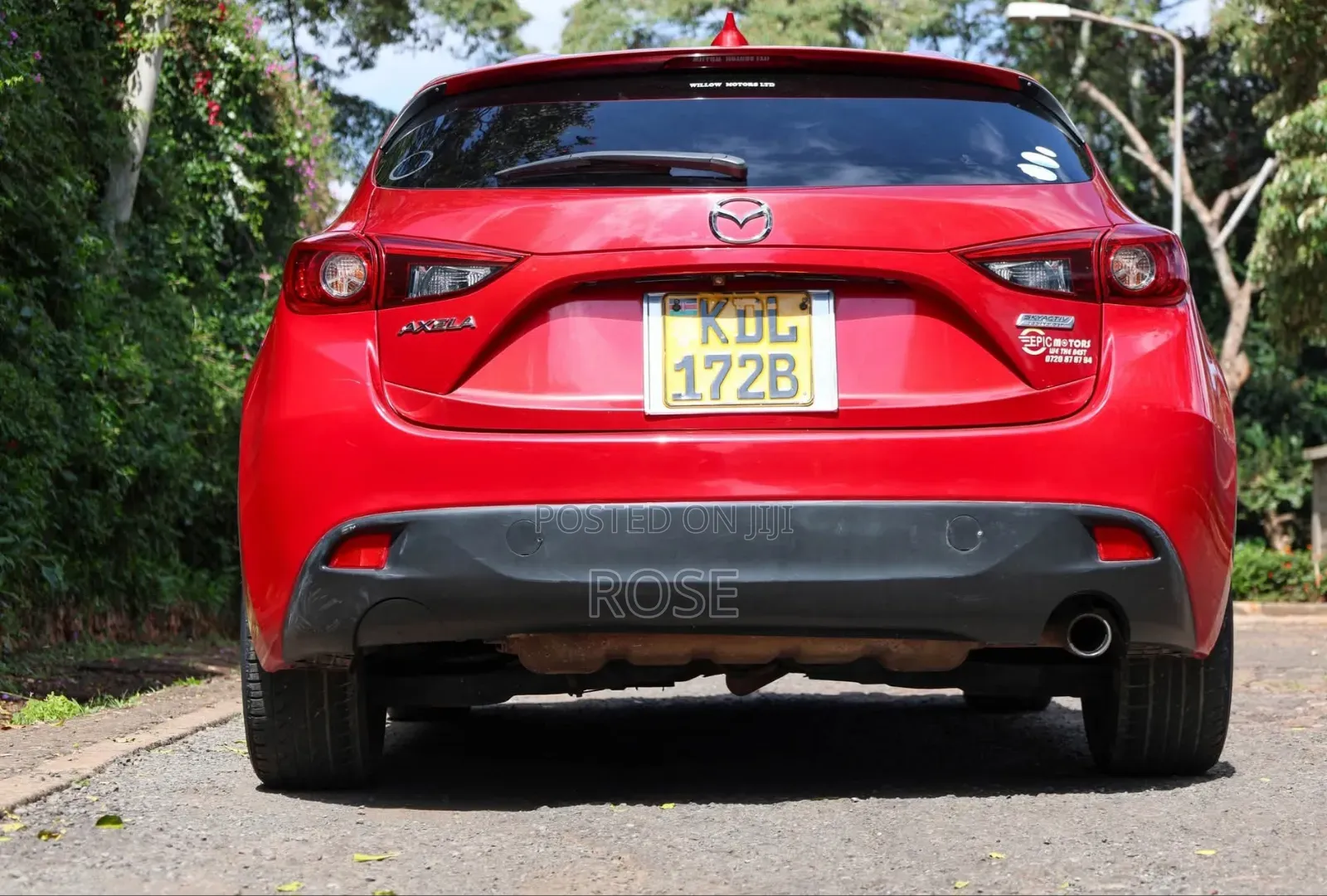 Mazda Axela 2015 Maroon