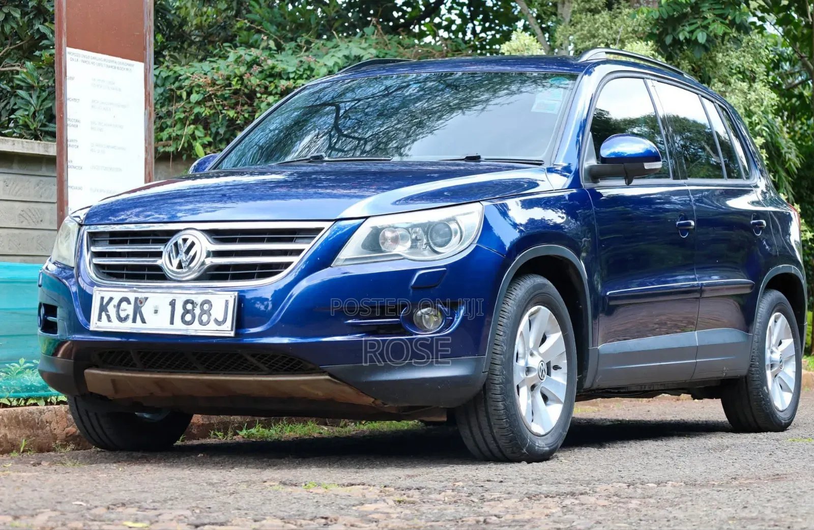 Volkswagen Tiguan 2009 Blue