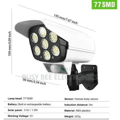 Solar Light 180w Solar Wall Lamp Motion Sensor