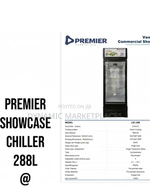 Premier Showcase Chilelr 288ltrs Refrigerator
