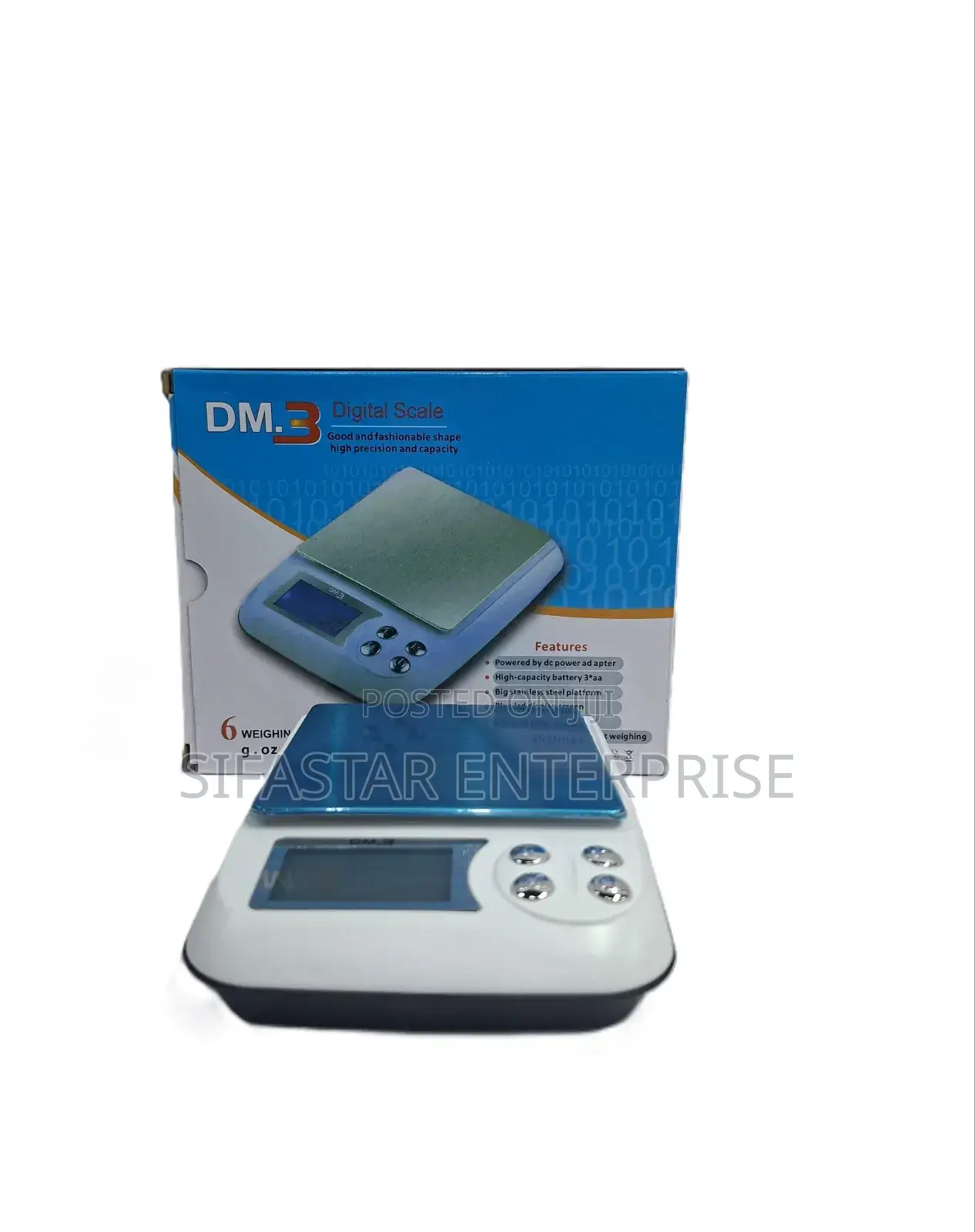 Dm3 Gold Pocket Scale 0.01g-600g