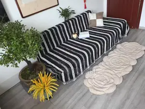 Reversible Chenille Cotton Sofa Cover Set – 7 Seater (3+2+1+1)