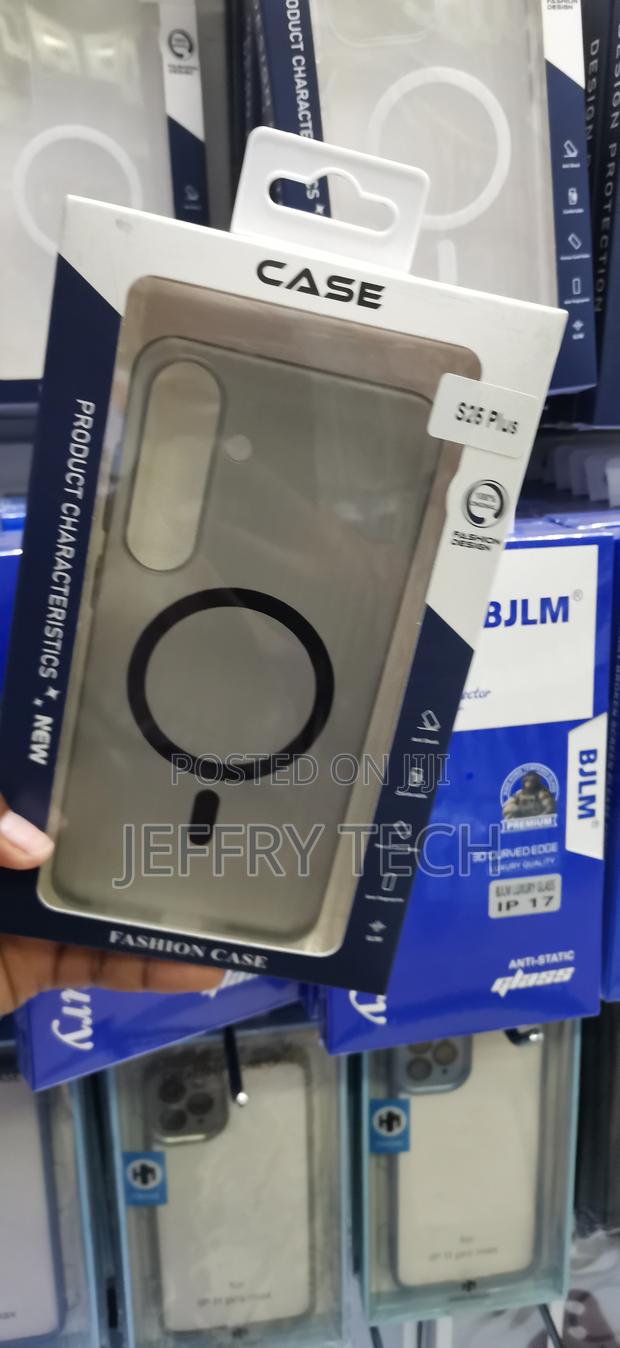 Samsung Galaxy S25 Plus Transparent Magnetic Phone Case - thumbnail 2