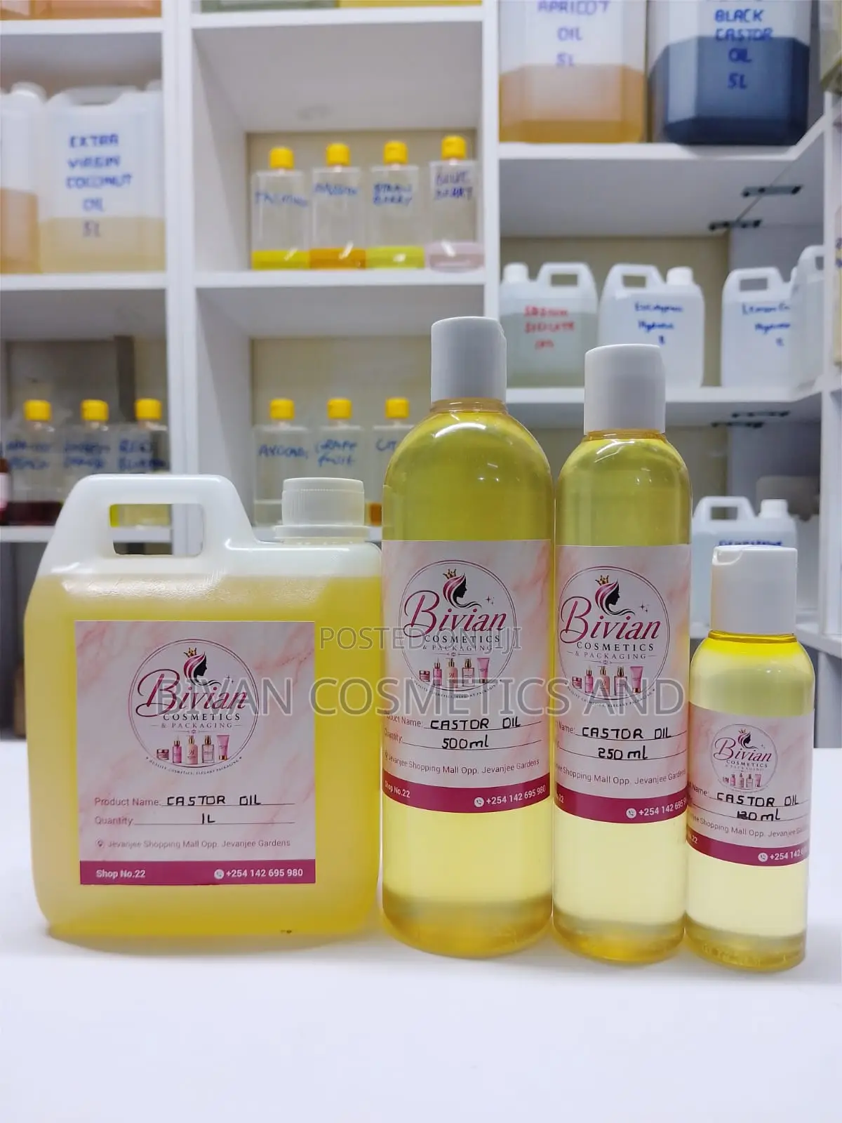 Yellow Castor Oil Hexane Free Cold Pressed