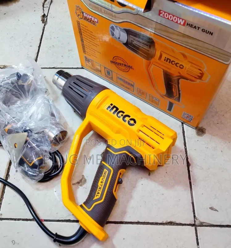 Most Used Ingco Heat Gun/ New Water Sealer Heat 2000w Hot Air Gun