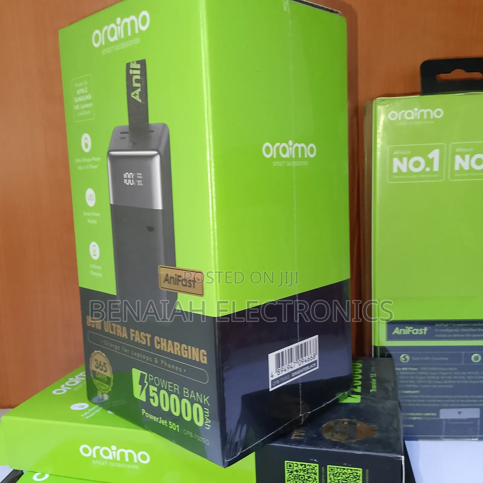 50000 Mah Professional Original Oraimo Powerbank