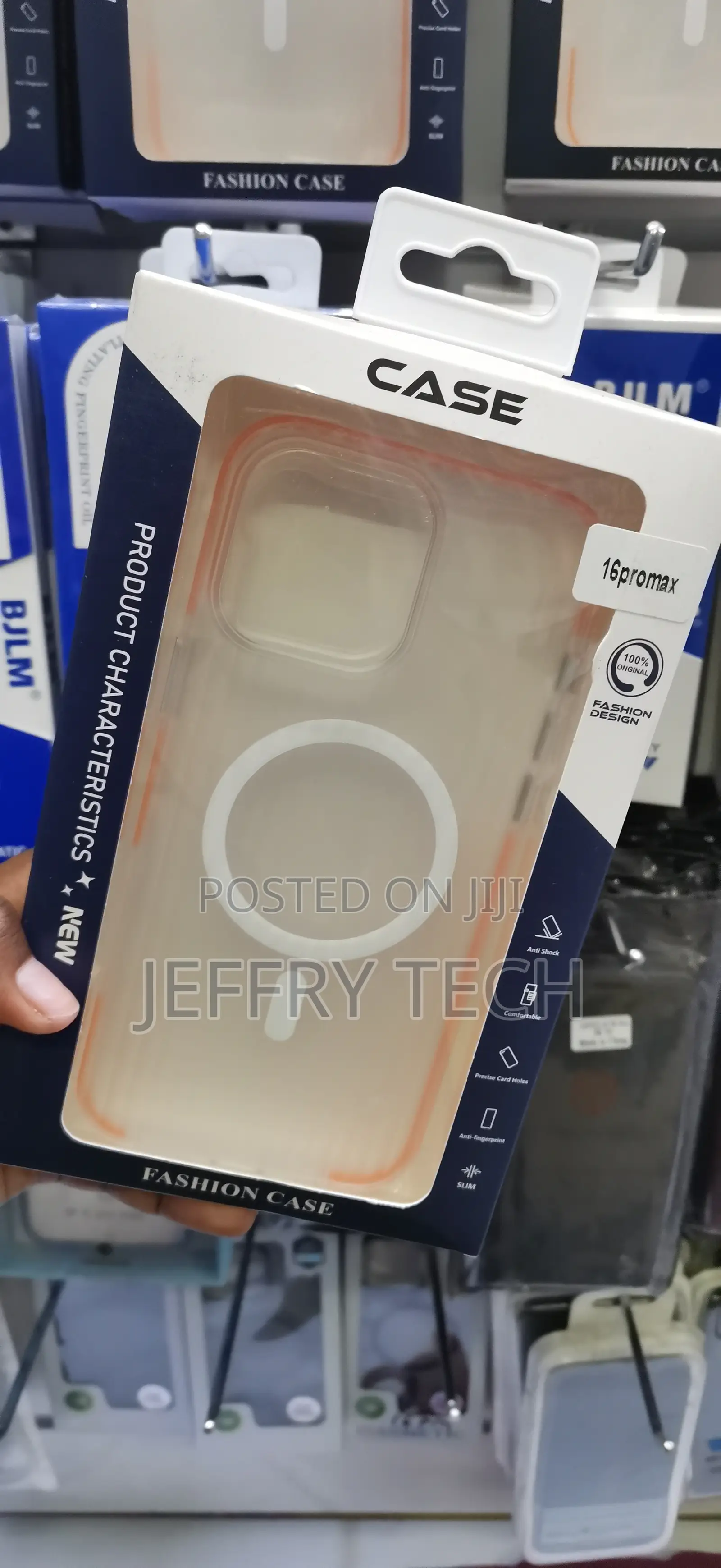 iPhone 16 Pro Max Featuring Colored Edges Case