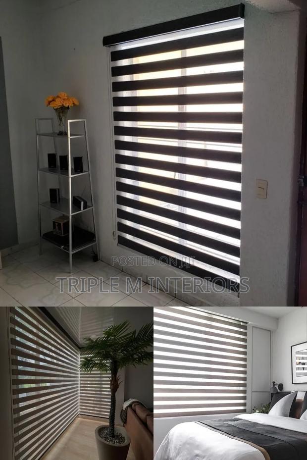 Panoramic Window Zebra Rollers