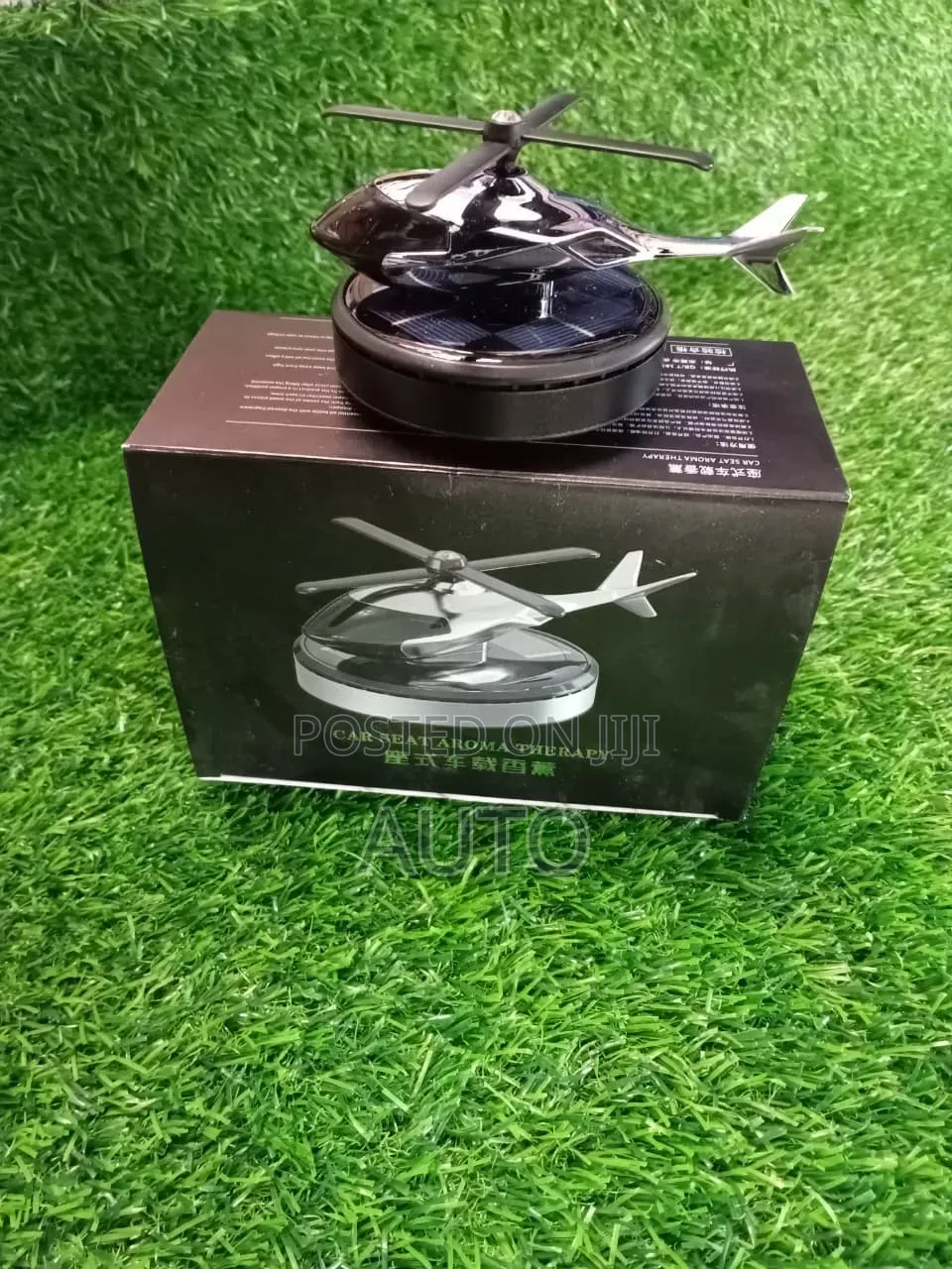 Car Helicopter Aromatherapy Perfume Rotating Air Freshener Dashboar