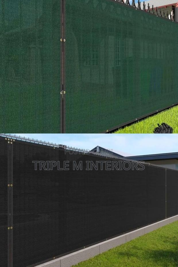 Heavy-Duty Shade Netting With Grommets