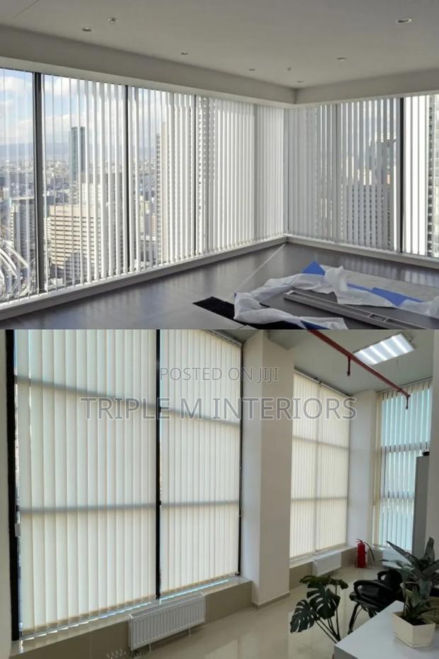 Anti-Glare Computer Room Vertical Blinds