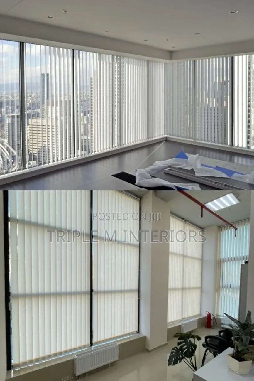 Anti-Glare Computer Room Vertical Blinds