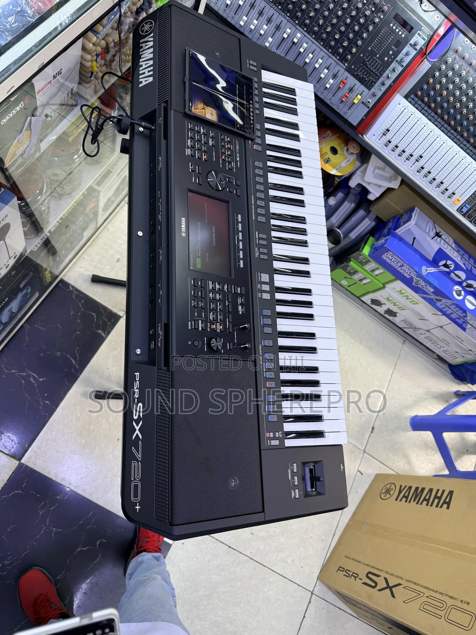 Yamaha PSR-Sx 720+ 61keys Keyboard