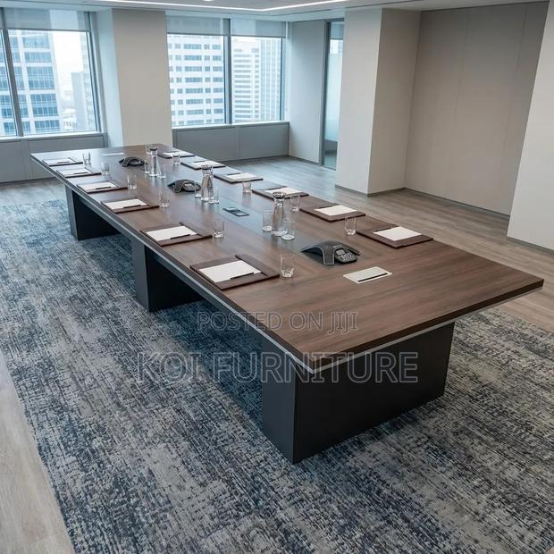 Boardroom Table; 6 Meters Boadroom Executive Meeting Table - thumbnail 2