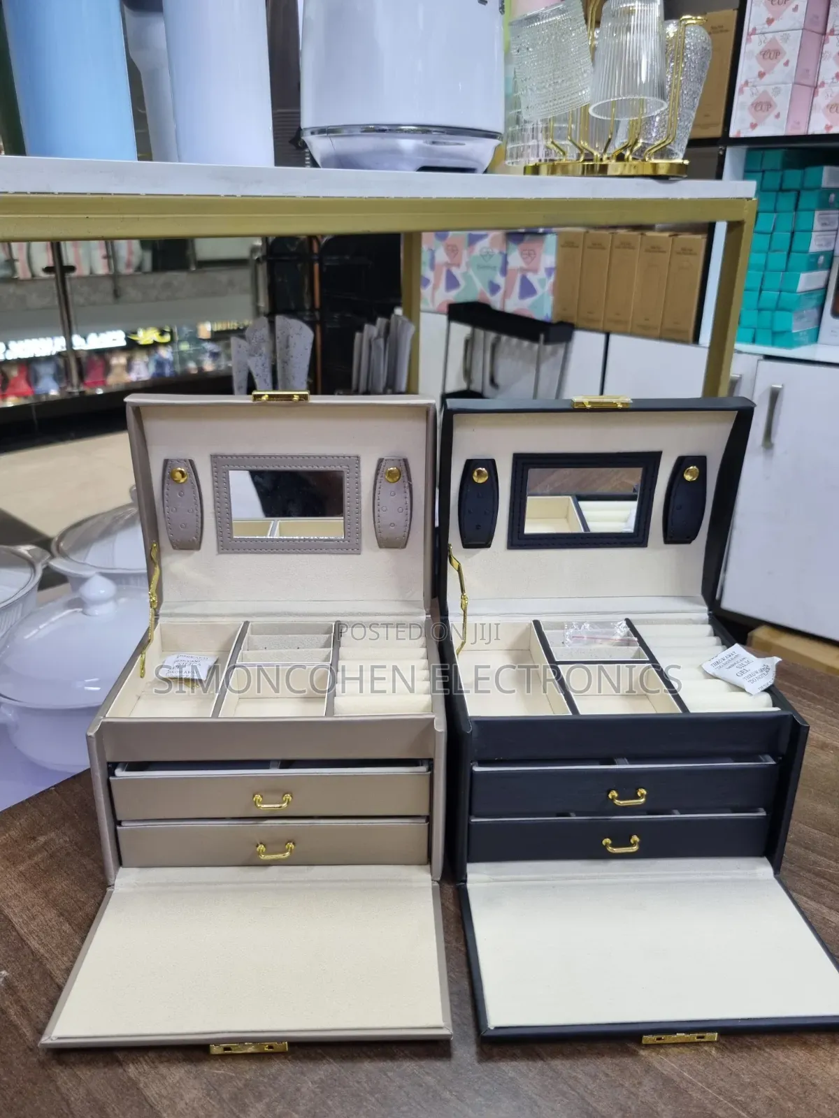 High Quality Jewelry Box Organizer With Mirror