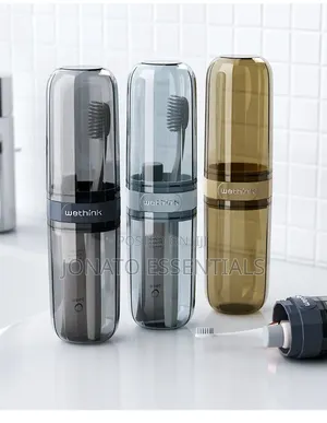 Travel Toothbrush Holder Case Portable Toiletries Organizer Box