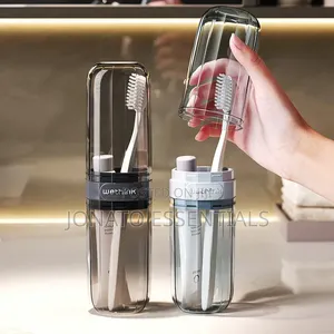 Travel Toothbrush Holder Case Portable Toiletries Organizer Box