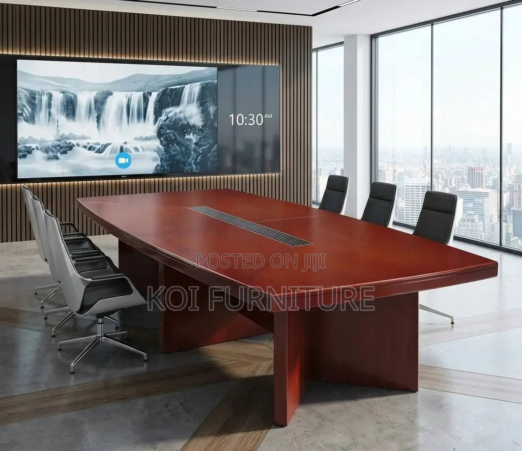 Boardroom Table; 3 Meters Mahogany Executive Boardroom Table