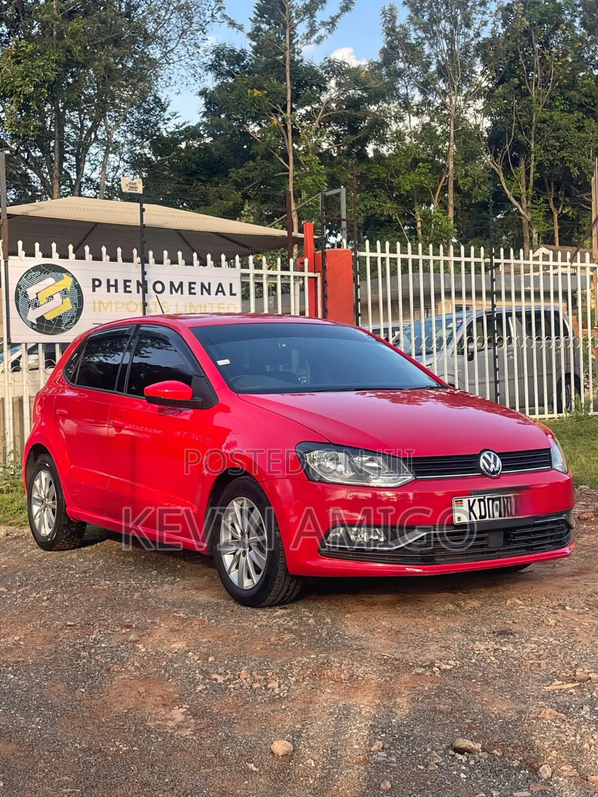 Volkswagen Polo 2017 Red