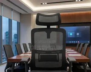 Office Chairs; Headrest Adjustable High Back Ergonomic Office Chair