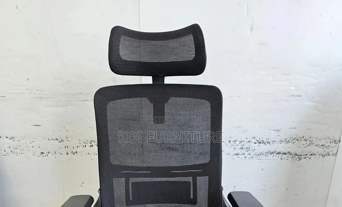 Office Chairs; Headrest Adjustable High Back Ergonomic Office Chair