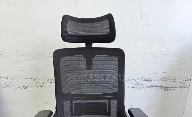 Office Chairs; Headrest Adjustable High Back Ergonomic Office Chair - thumbnail 6