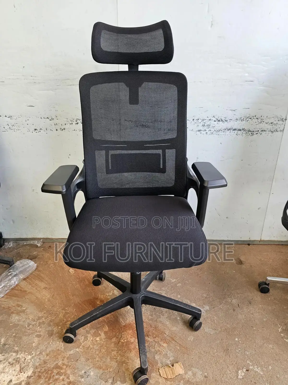 Office Chairs; Headrest Adjustable High Back Ergonomic Office Chair