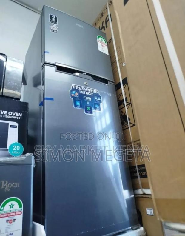 New Silver Mika 211l Fridge
