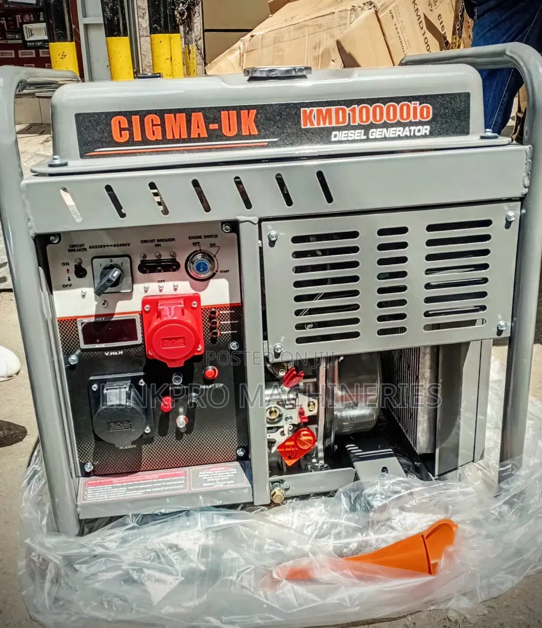 Cigma Uk 10 Kva Diesel Open Generator Three Phase