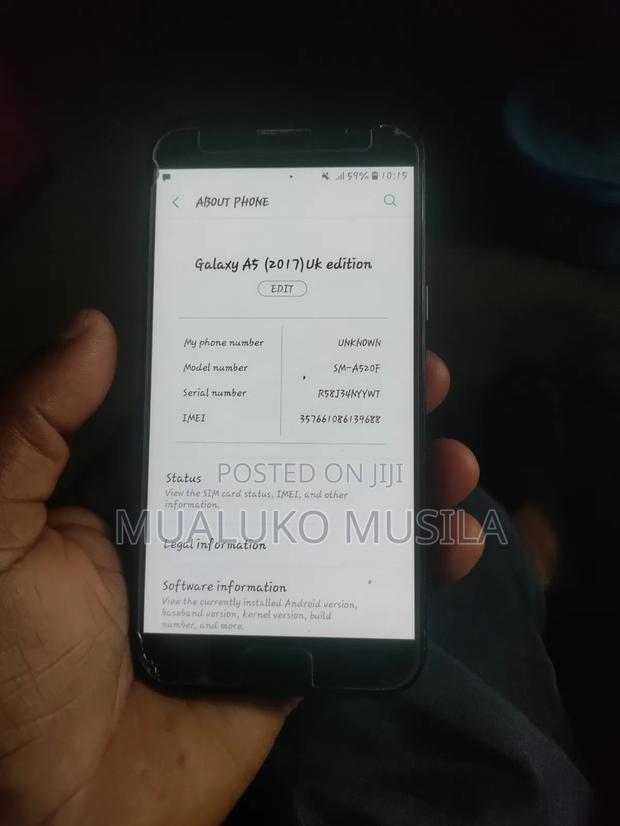 Samsung Galaxy A5 32 GB Black - main view