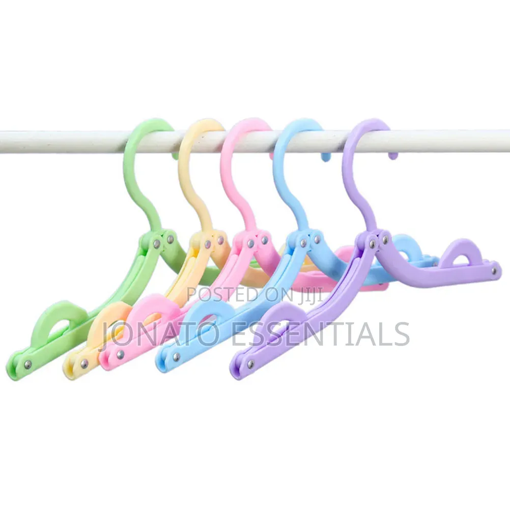 Foldable Travel Clothes Hangers Space Saving Wardrobe Organizers