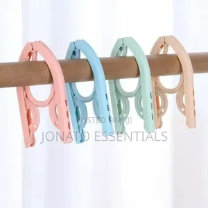 Foldable Travel Clothes Hangers Space Saving Wardrobe Organizers